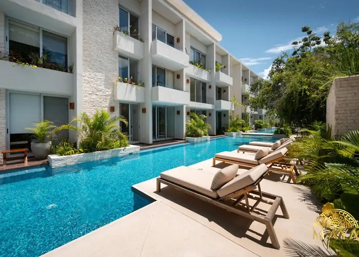 Nhoa 307c Lux 1br Pool View In Aldea Zama Hébergement de vacances *